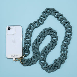 Santorini Cross Body Phone Strap - Teal