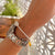 Harlow Pearl Bracelet, Sorbet & Silver
