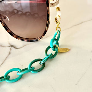 Bondi Glasses Chain Turquoise