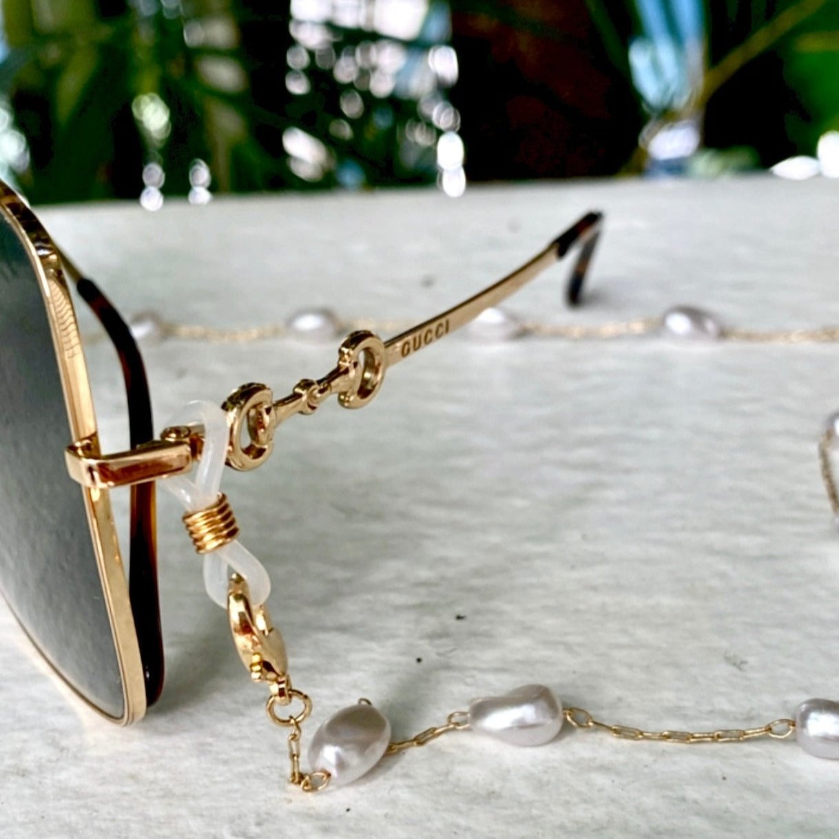 Lulu Gold Glasses Chain
