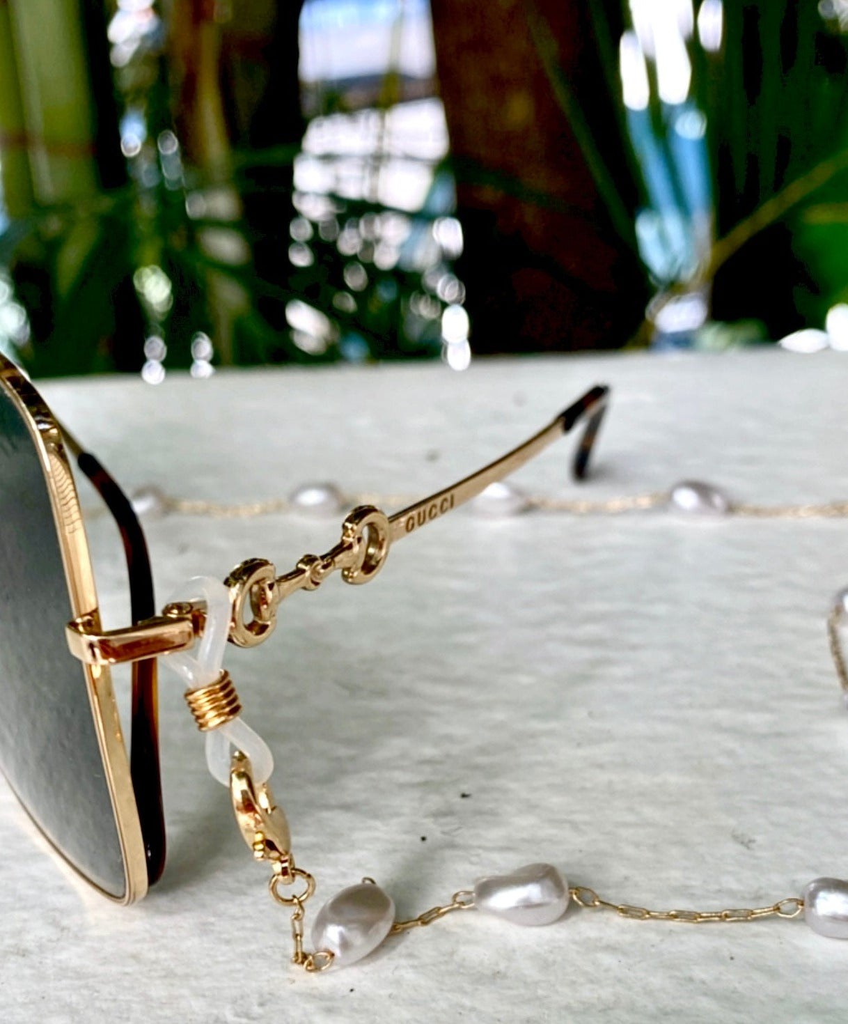 Lulu Gold Glasses Chain