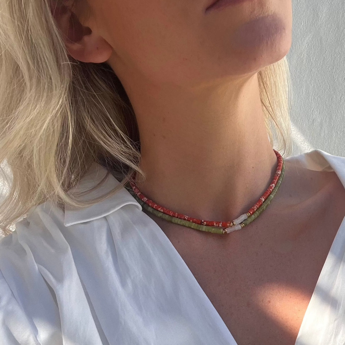 Maui Choker - Olive Green