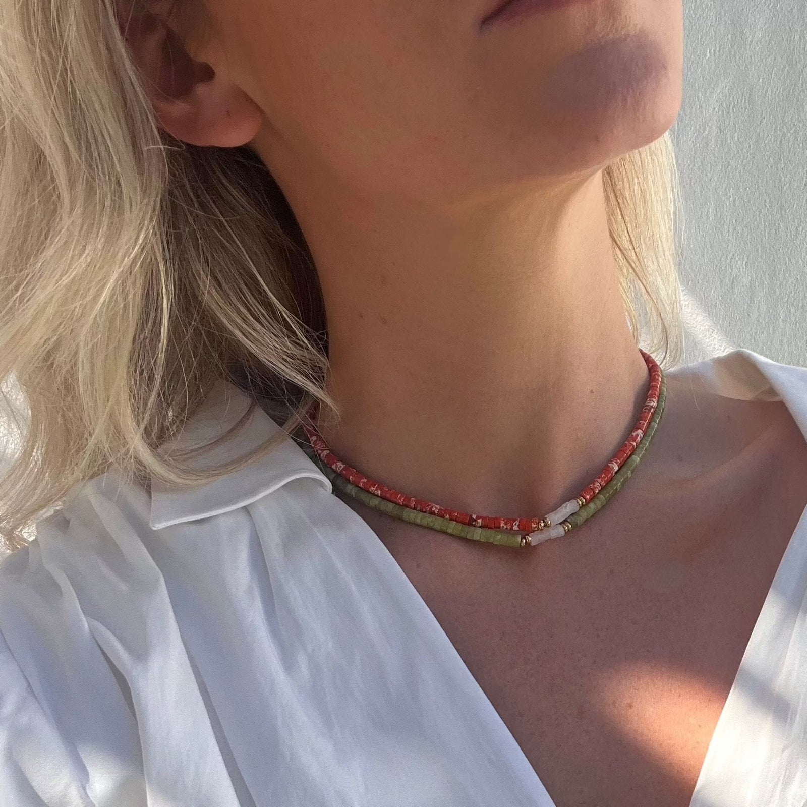 Maui Choker - Olive Green