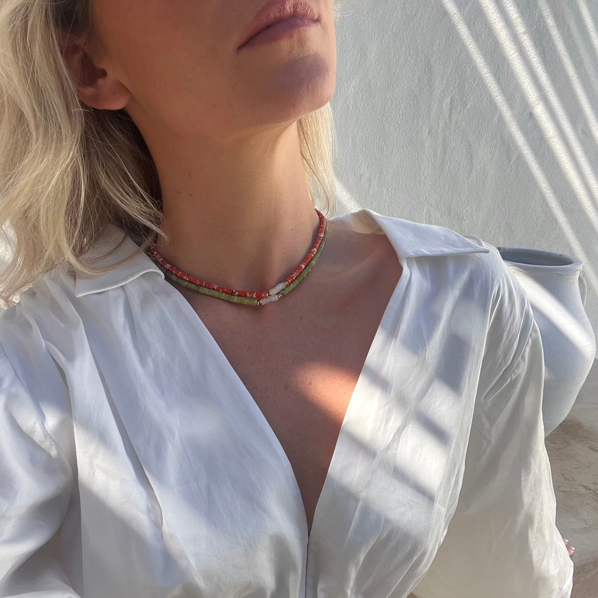 Maui Choker - Olive Green