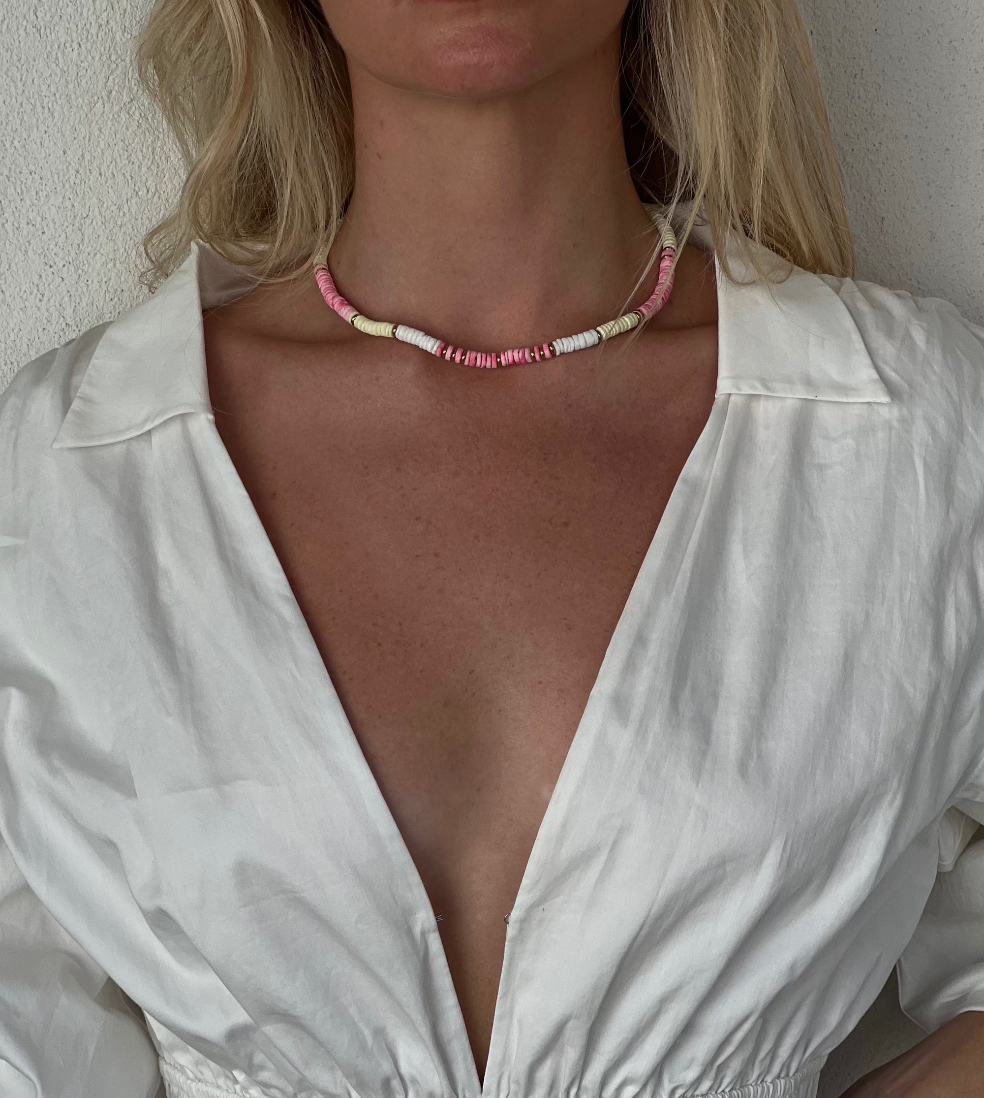 Tahiti Necklace - Pink