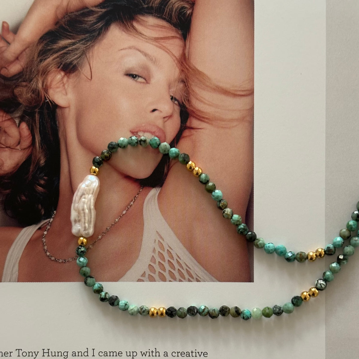 Sea Treasures Choker, seaweed