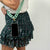 Cross body phone strap - Chunky chain Mint