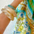 Medium Resin Bangle - Turquoise