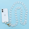 Capri cross body phone strap - Snow