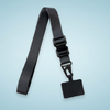 Canvas cross body phone strap - Black