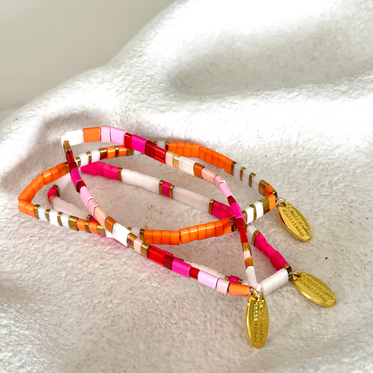 Ibiza Bracelet - Valentino Pinks
