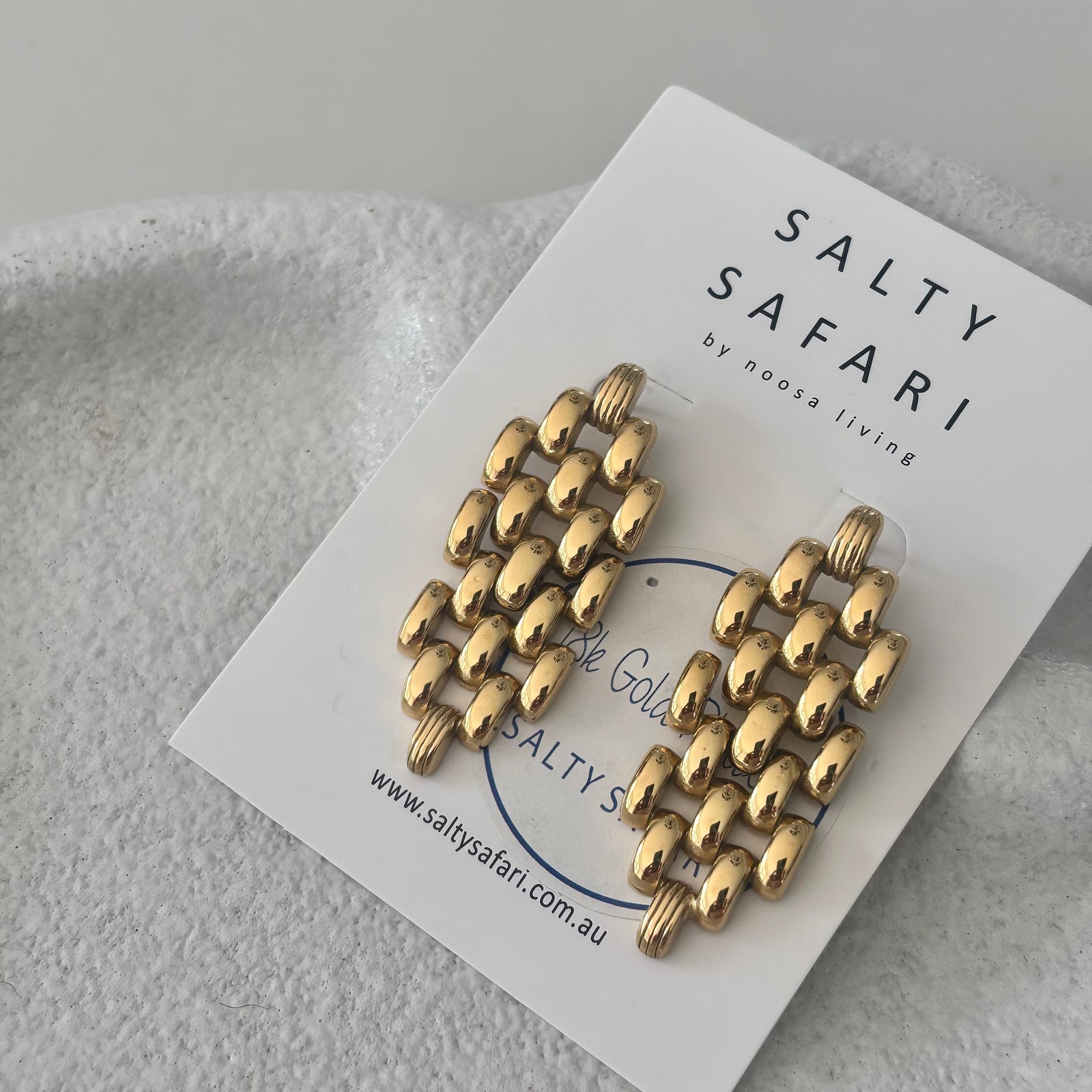 Bohemian Goddess Luxe Drop Chain Earrings