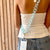 Capri cross body phone strap - Sky Blue