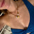 Sicilian charm necklace Gold