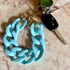Santorini Key Ring / Phone Charm - Turquoise
