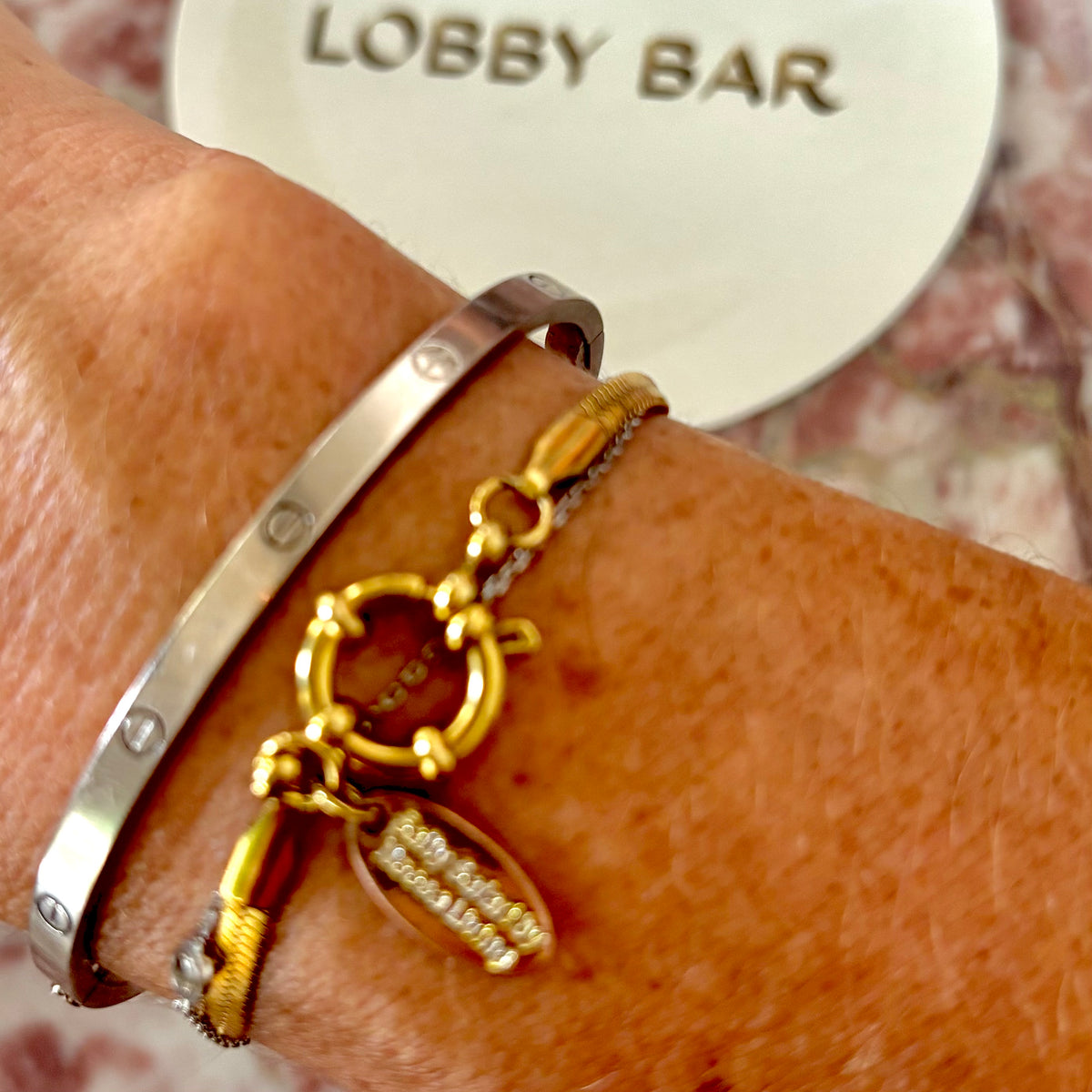 Snake Chain Gold Bracelet