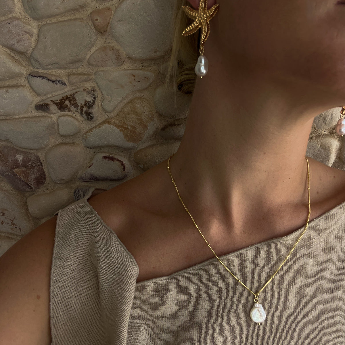 Kristy Pearl Necklace