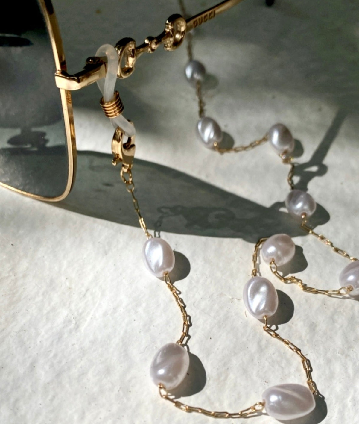 Lulu Gold Glasses Chain