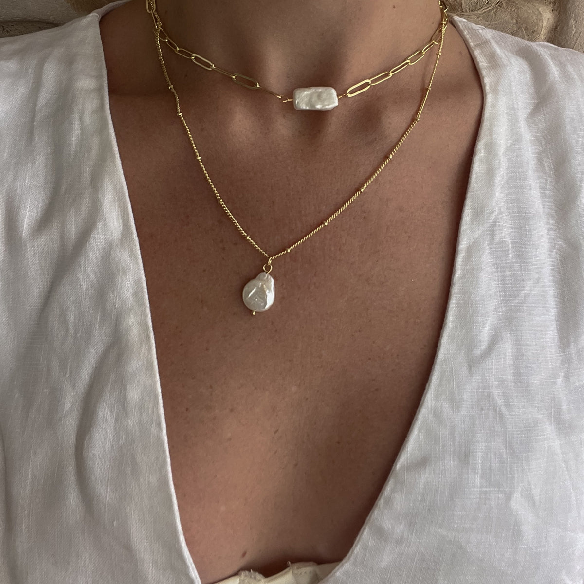 Kristy Pearl Necklace