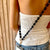Portofino Cross Body Phone Strap - Charcoal