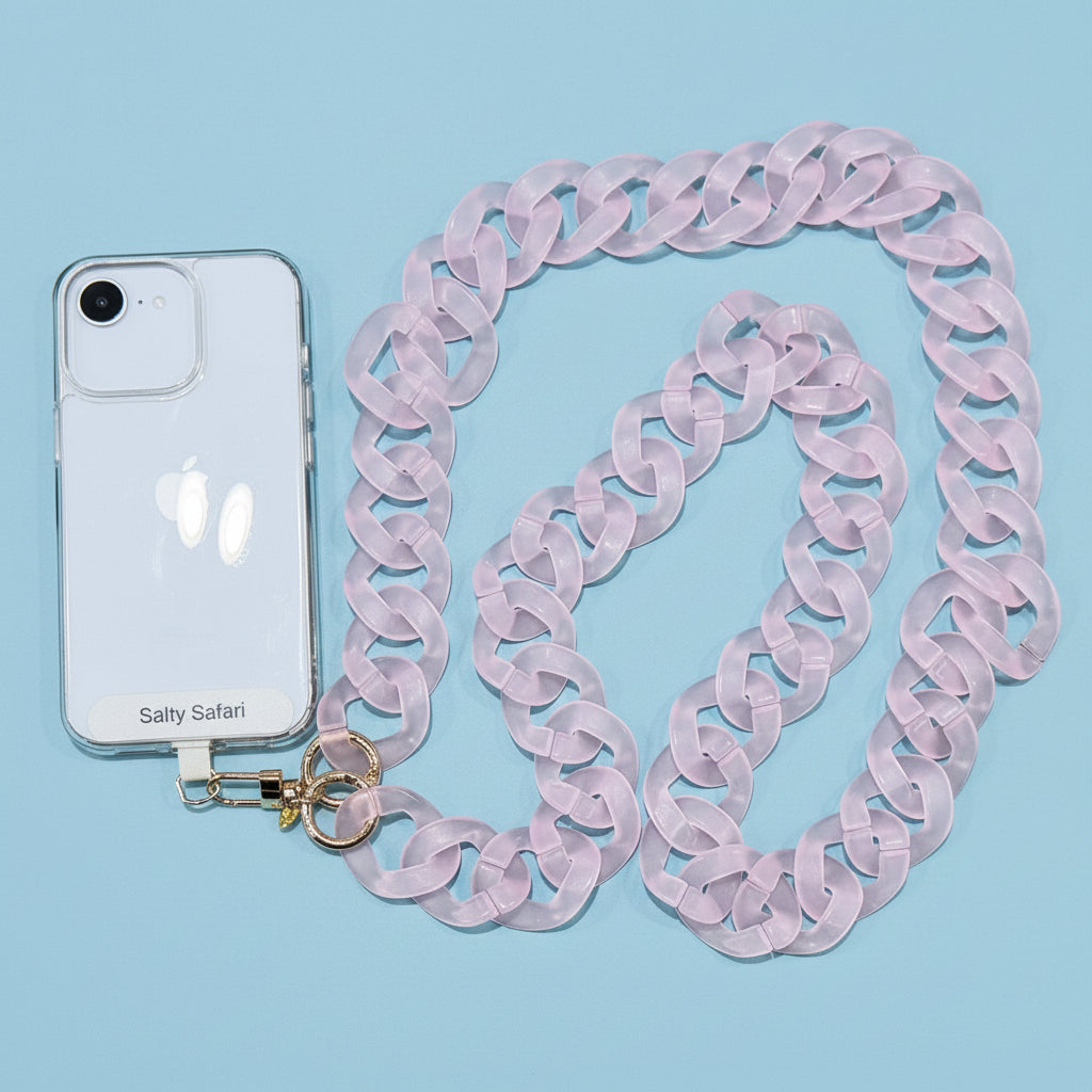 Capri cross body phone strap - Sorbet