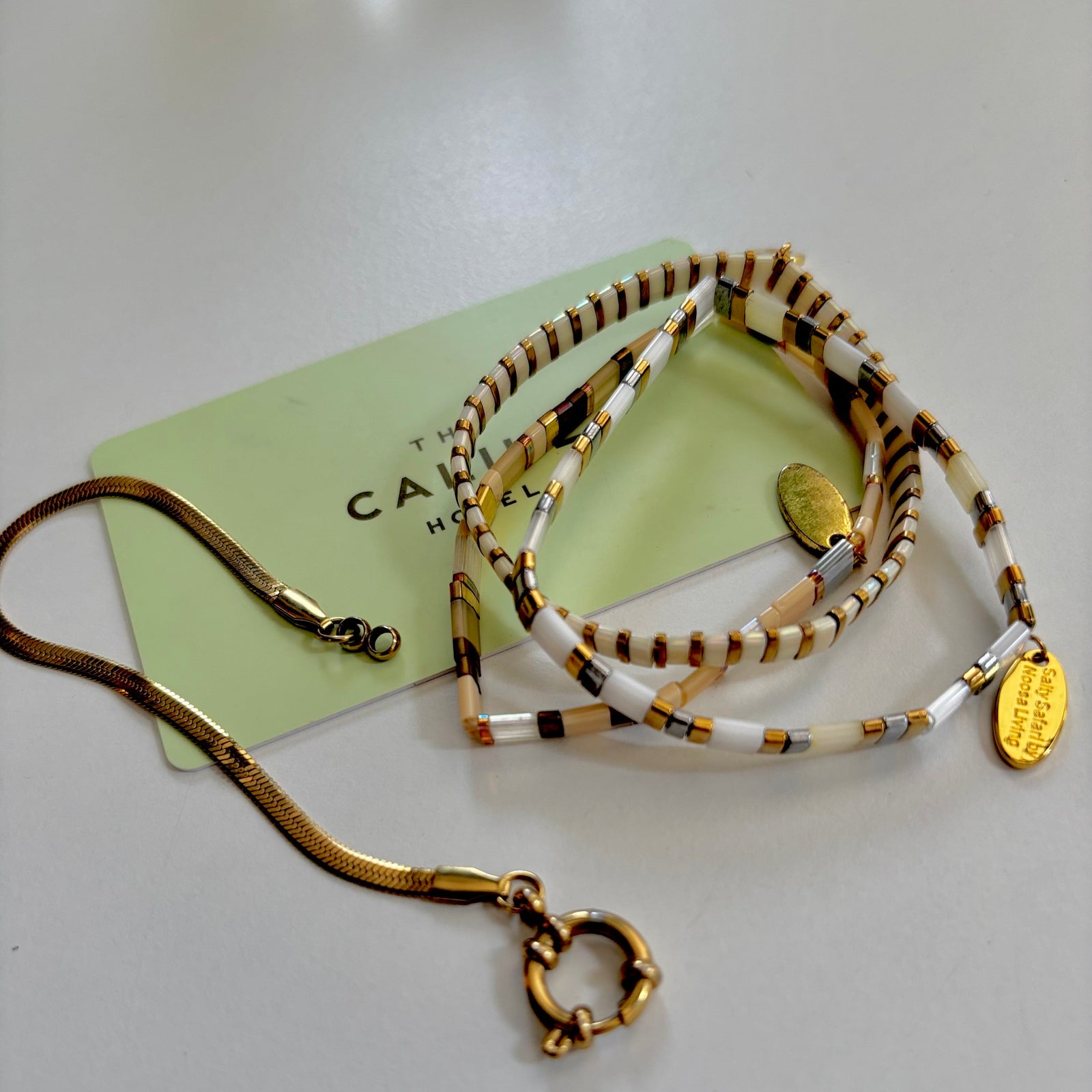 Snake Chain Gold Bracelet