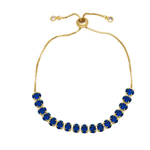 Mila Tennis Bracelet Ocean