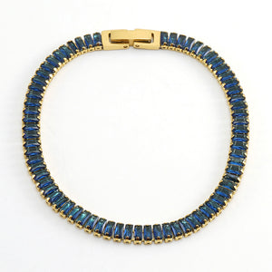 Kristy Tennis Bracelet Navy