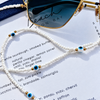 Evil Eye Sunglass Chain Snow
