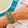 Ibiza Cuff Olive bracelet
