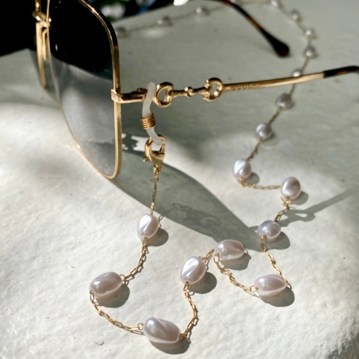 Lulu Gold Glasses Chain