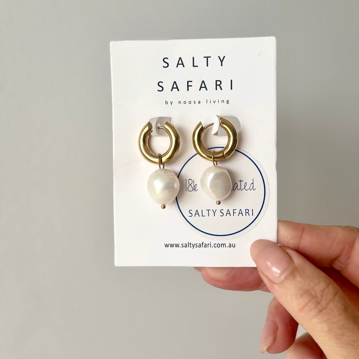 Lulu Pearl Drop Earrings