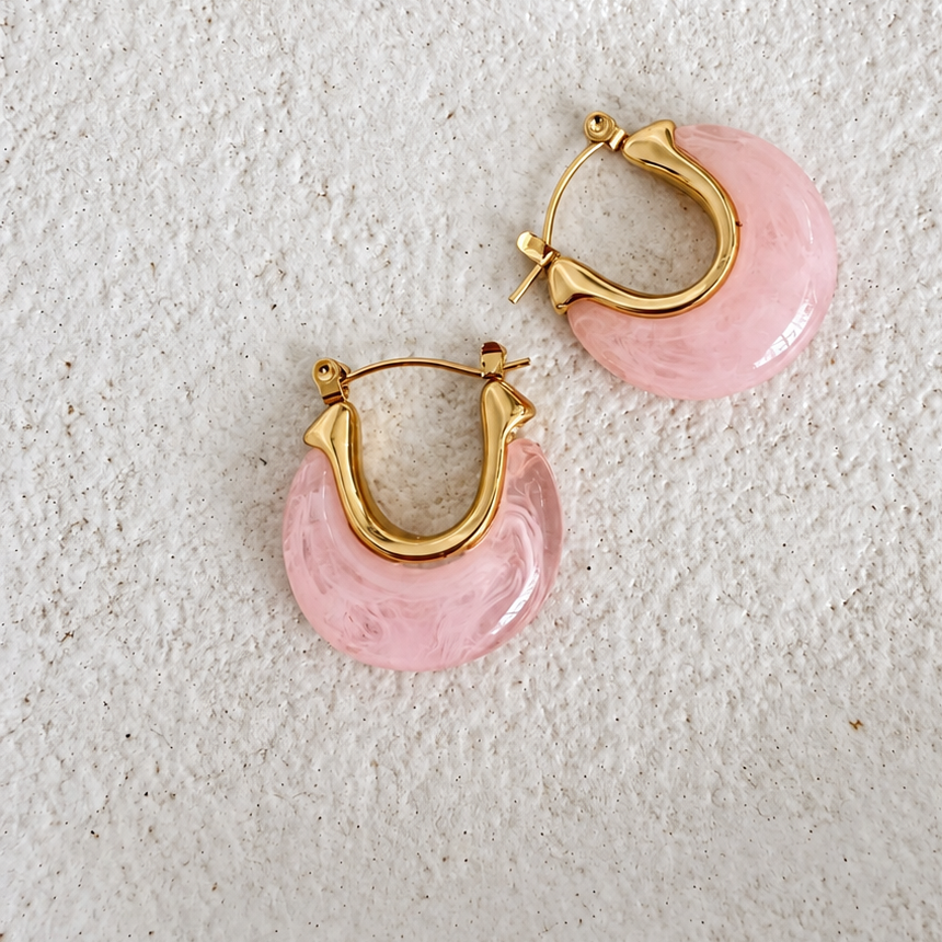 Azure earring sorbet