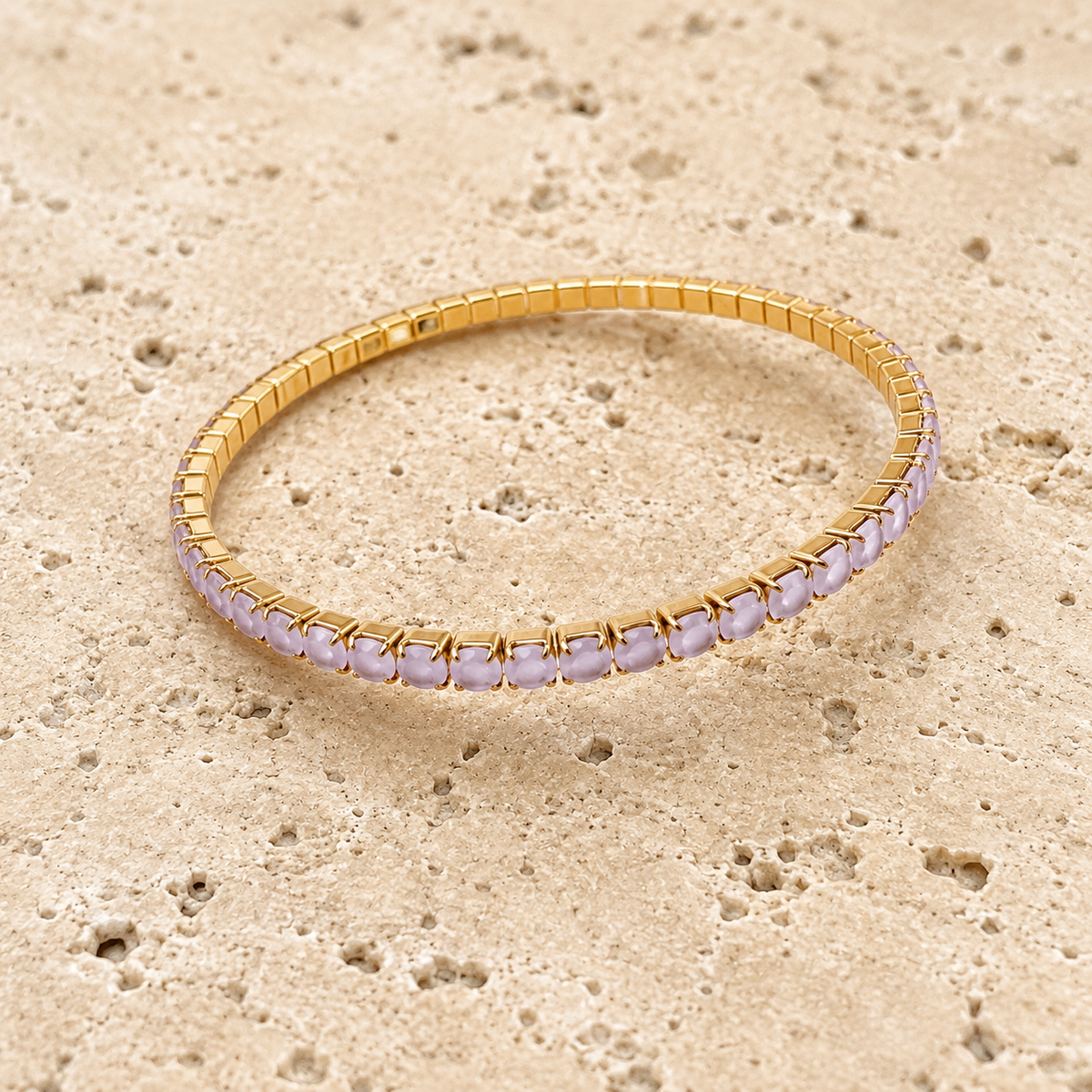 Billi Tennis Bracelet Nude