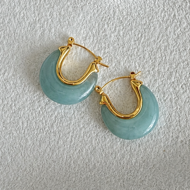 Azure earring turquoise