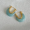 Azure earring turquoise