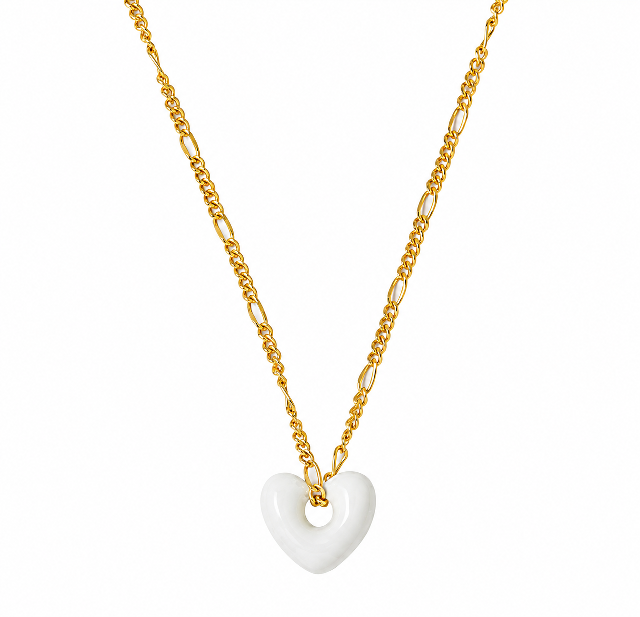 Sophia Heart Enamel Necklace