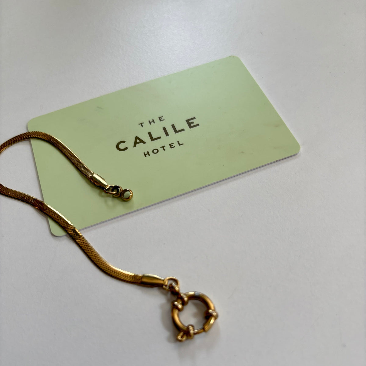 Snake Chain Gold Bracelet