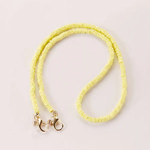 La Med Glasses Chain Lemon