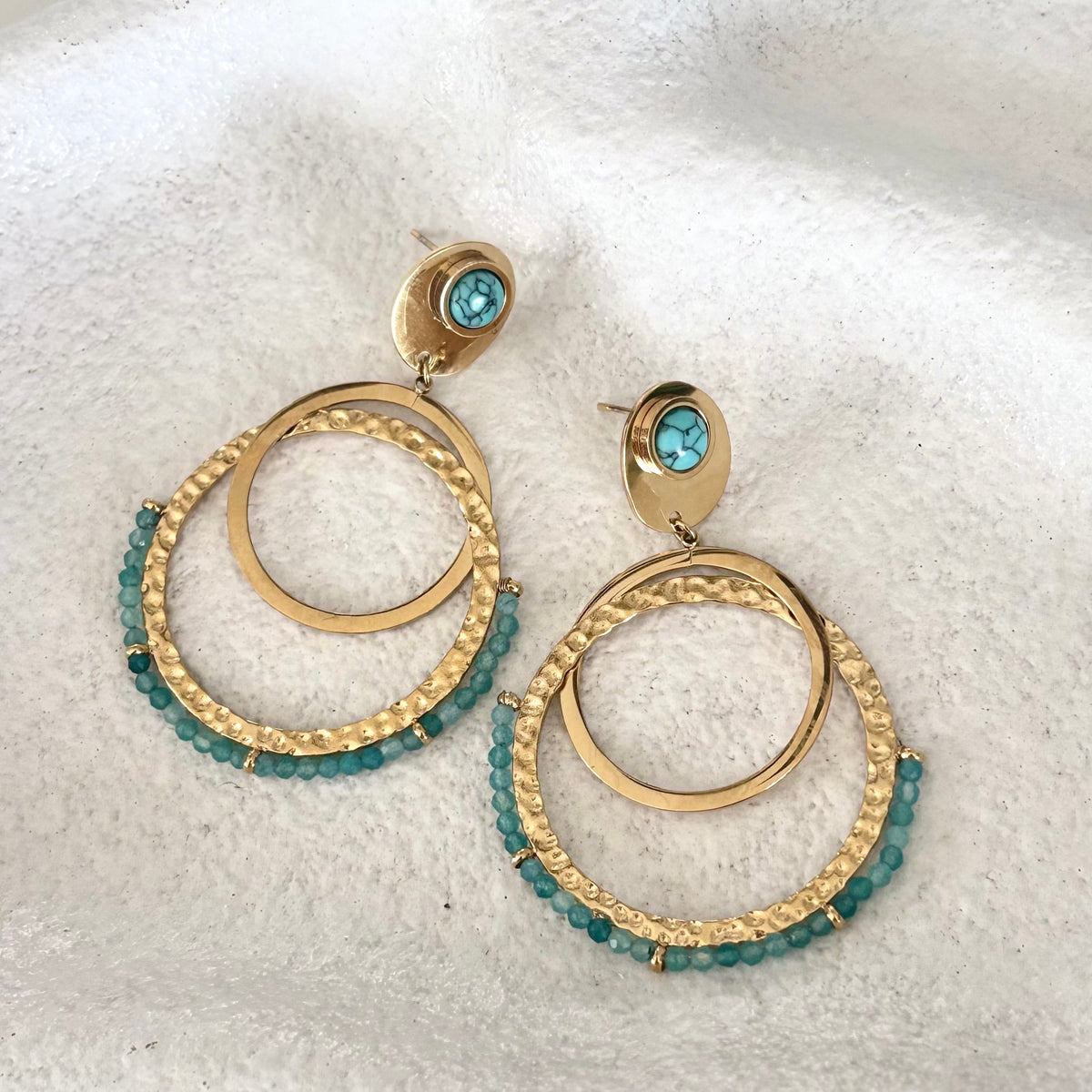Leda Gold Earrings