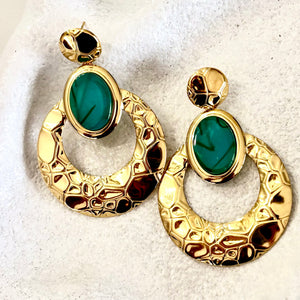 Eros Gold Earrings