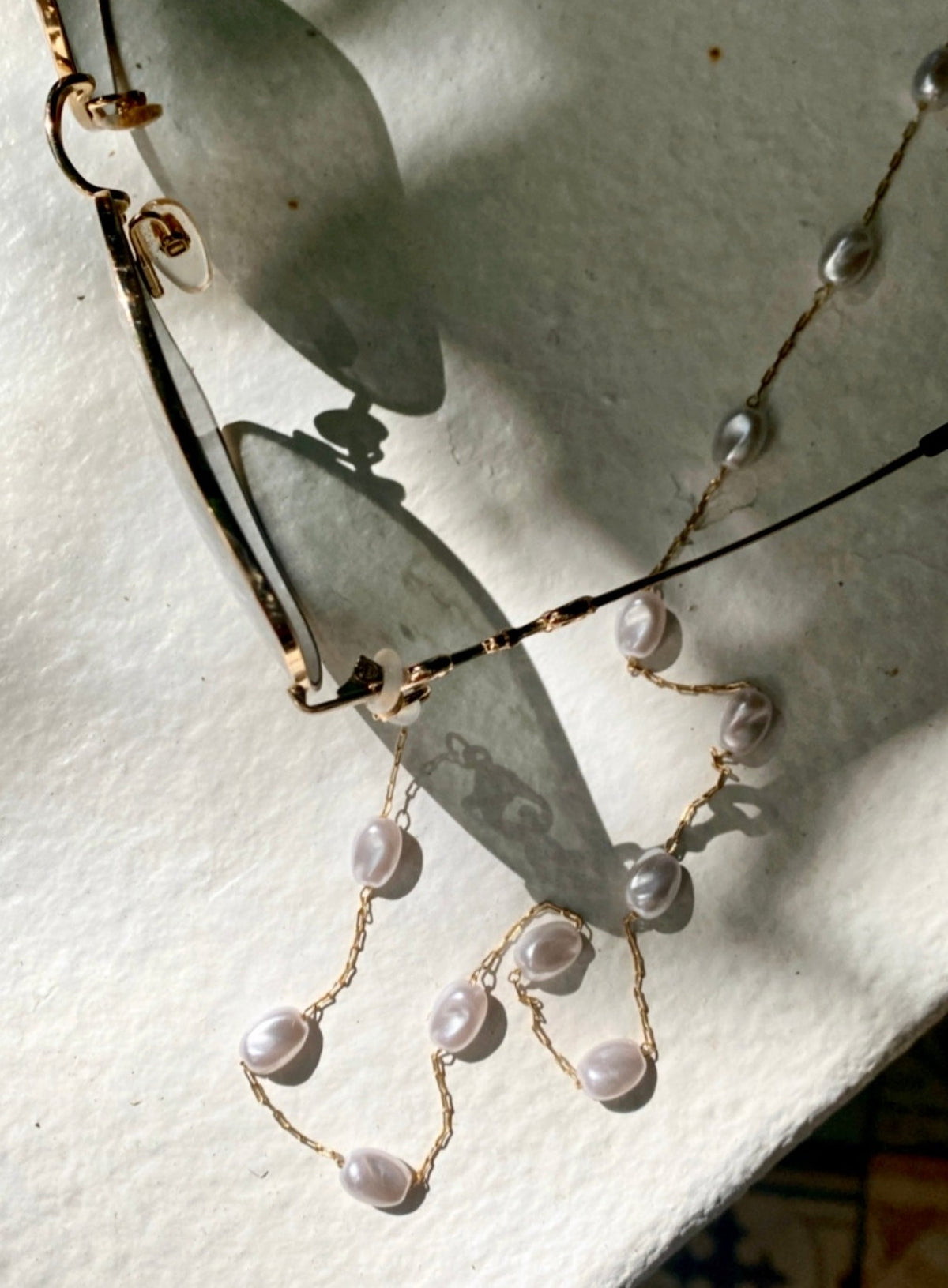 Lulu Gold Glasses Chain