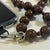 Bella Phone Strap - Chocolate Brown