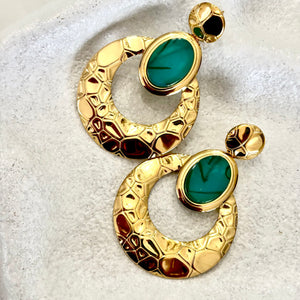 Eros Gold Earrings