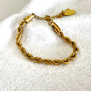 Lucy Gold Chain Bracelet