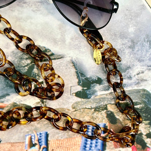 Bondi Glasses Chain Tortoiseshell