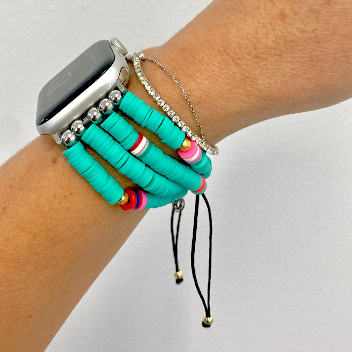 Mykonos Apple Watch Bank - Turquoise