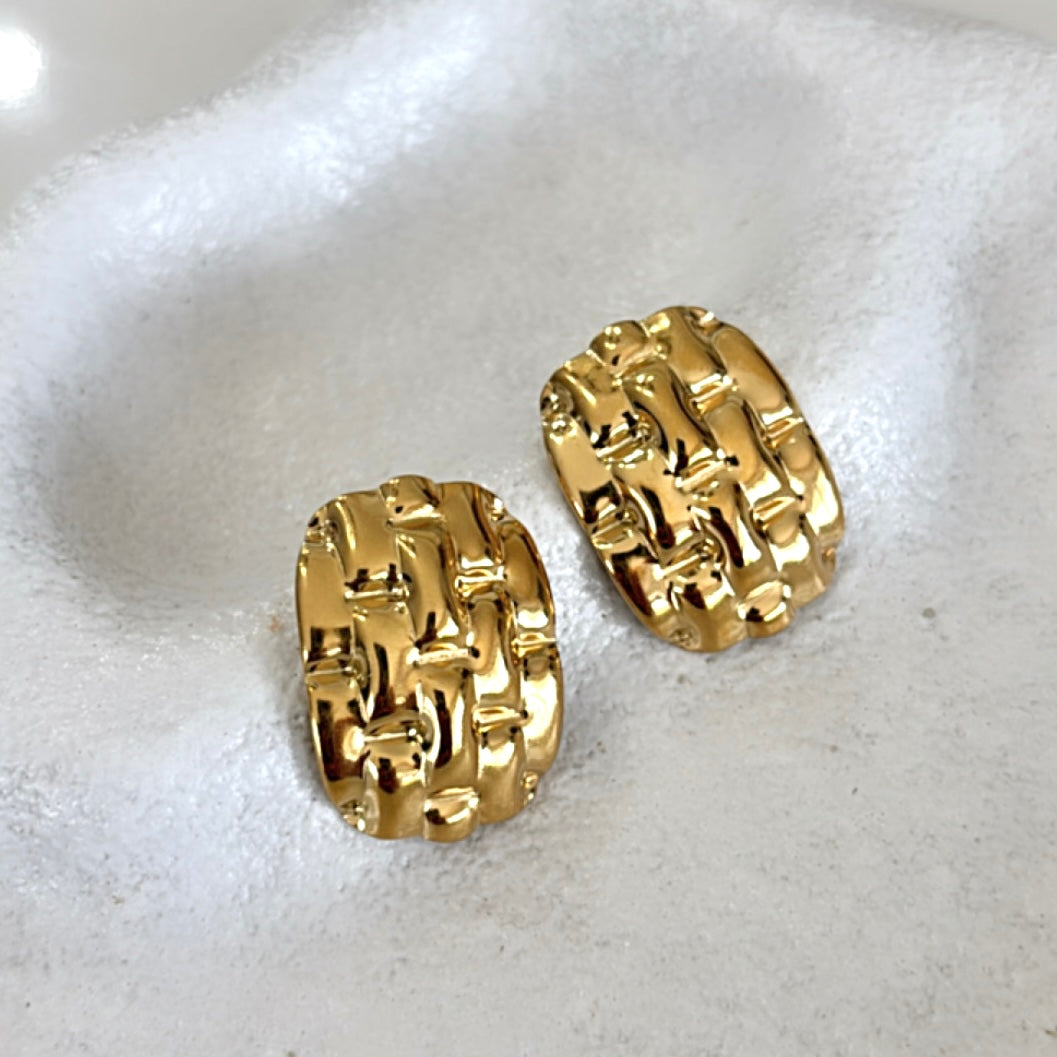 Dominica Gold Earrings