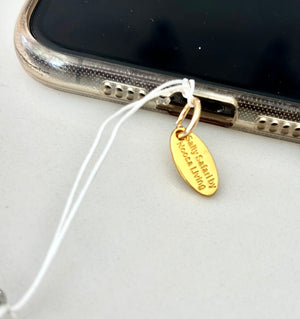 LOVE Phone Charm - Lilac