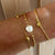 Delicates Gold Cluster & Freshwater Pearl